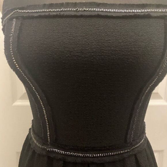 Sandro Paris chain detailed cocktail dress, XS - Picture 2 of 11